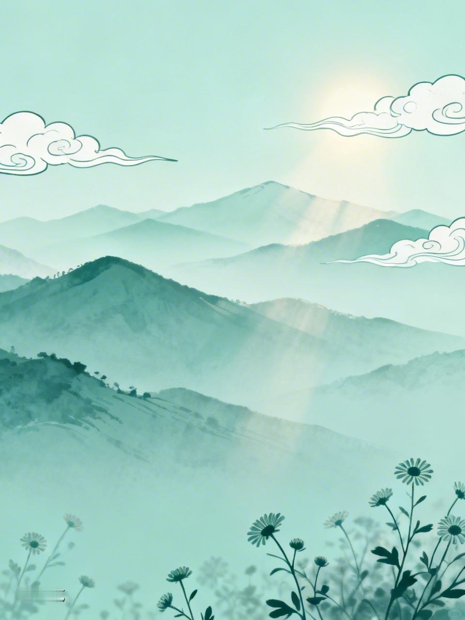 Al译的；采菊东篱下悠然见南山。很好啥。以后准备把中国古诗词全部弄来Al一回。也