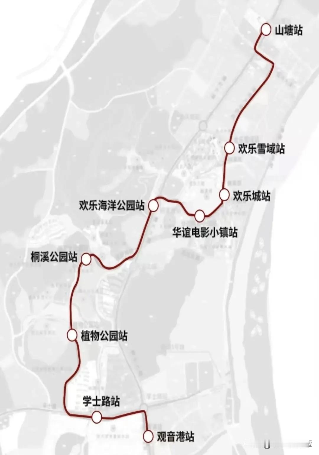 长沙大王山云巴终究还是易主了！
这条线路是大王山景区的旅游线路，人气严重不足，线