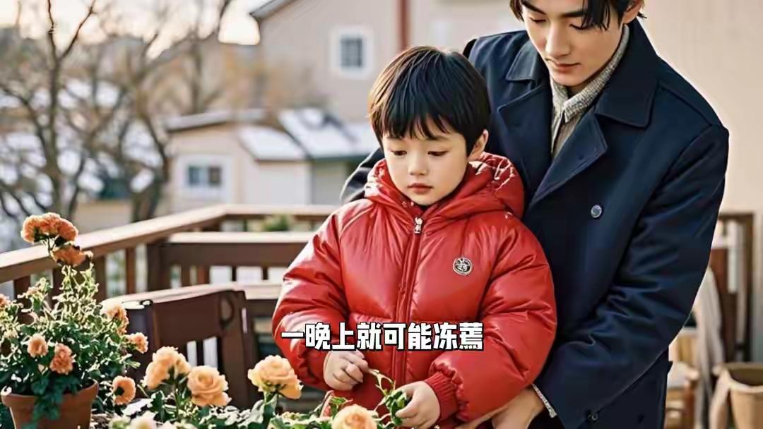 初雪就要来了，仿佛整个世界都在屏息等待那一片片洁白的奇迹。街角的小巷、城市的高楼