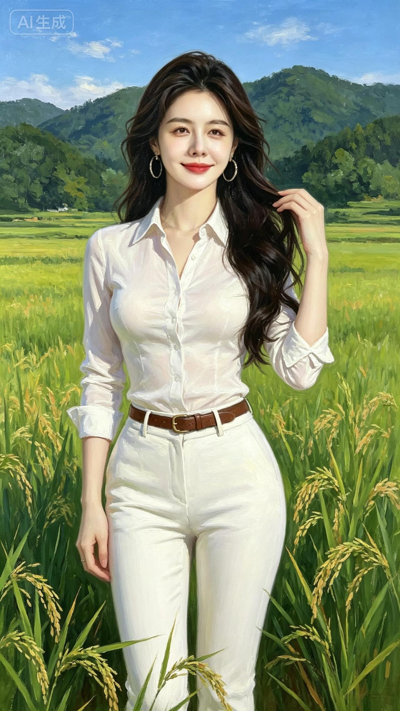 稻田拍照