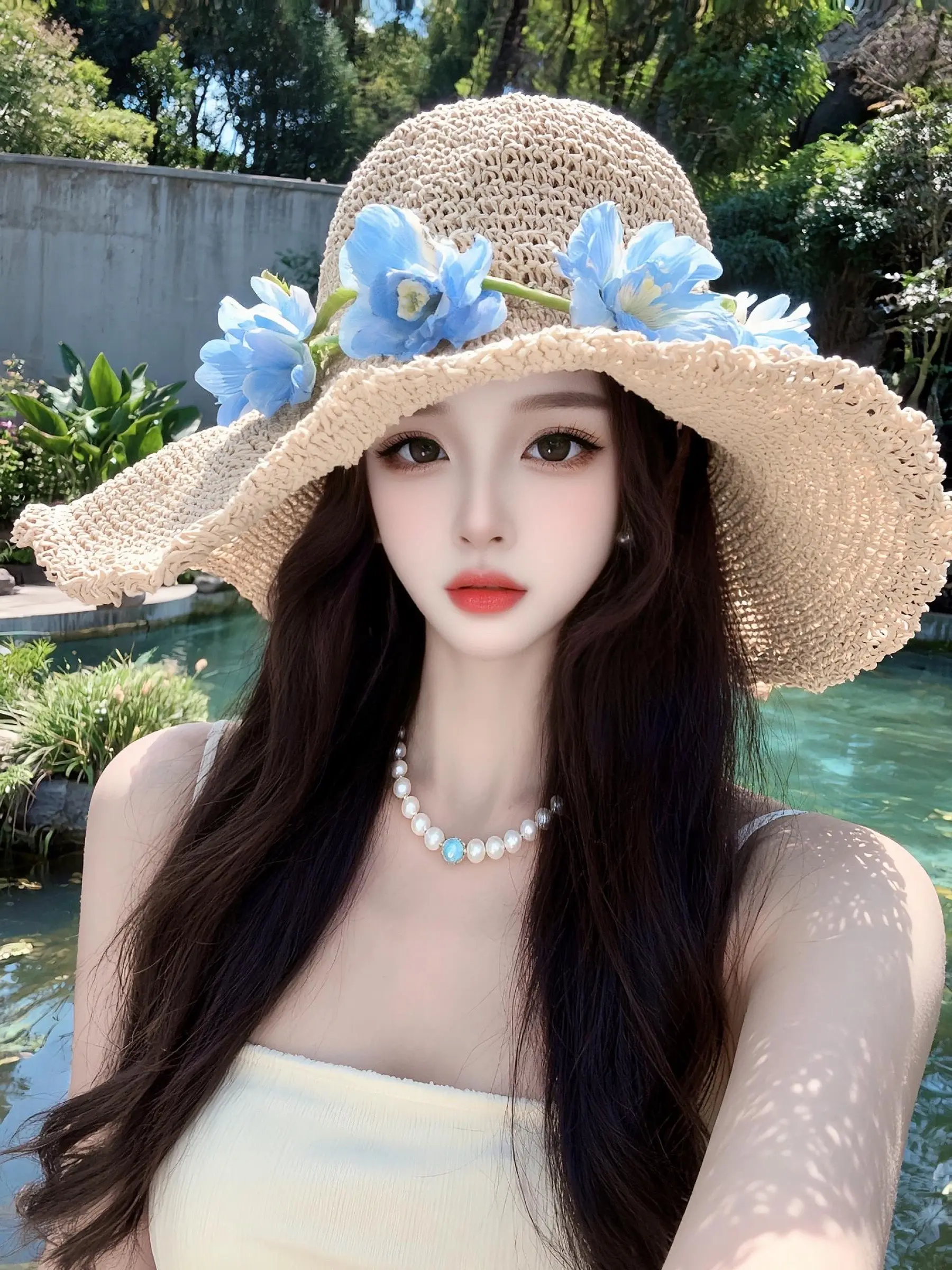 我的写真尝试不同风格 自恋一下原来我可以这么美 爱死这个特效写真 自拍...