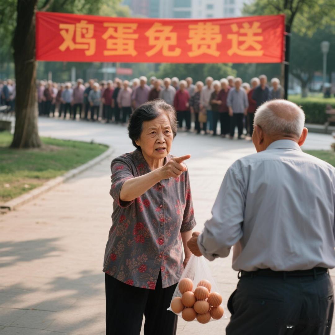 城市老年人免费领取鸡蛋套路解释
这个问题，现在城市里特别是一些区县四，五级城市真