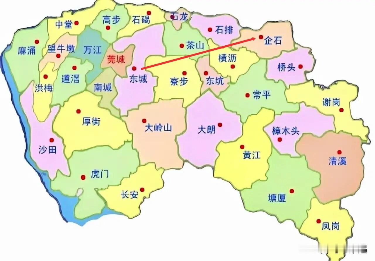 东莞，从东城街道2到企石镇1是拔提用重吗？
东城街道，总面积105.9平方公里，