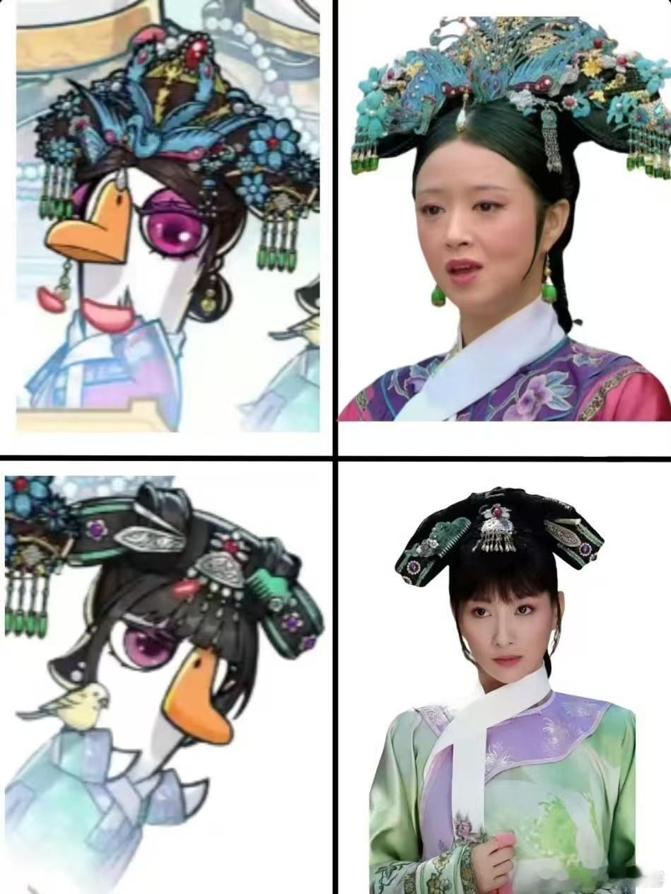 谁能想到社交推理还能跨界经典宫斗！同样是真假难辨、互相试探，鹅鸭遇上甄嬛，氛围感