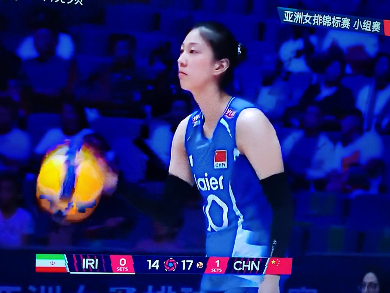 2026年8月24号女排亚锦赛的比赛，中国女排对阵伊朗女排，第一局中国女排25：
