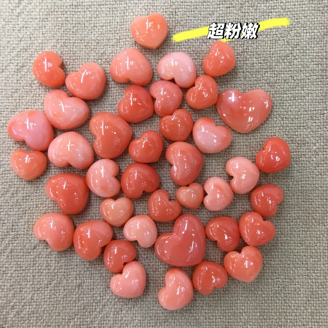 攒了一手超粉嫩小爱心❤️