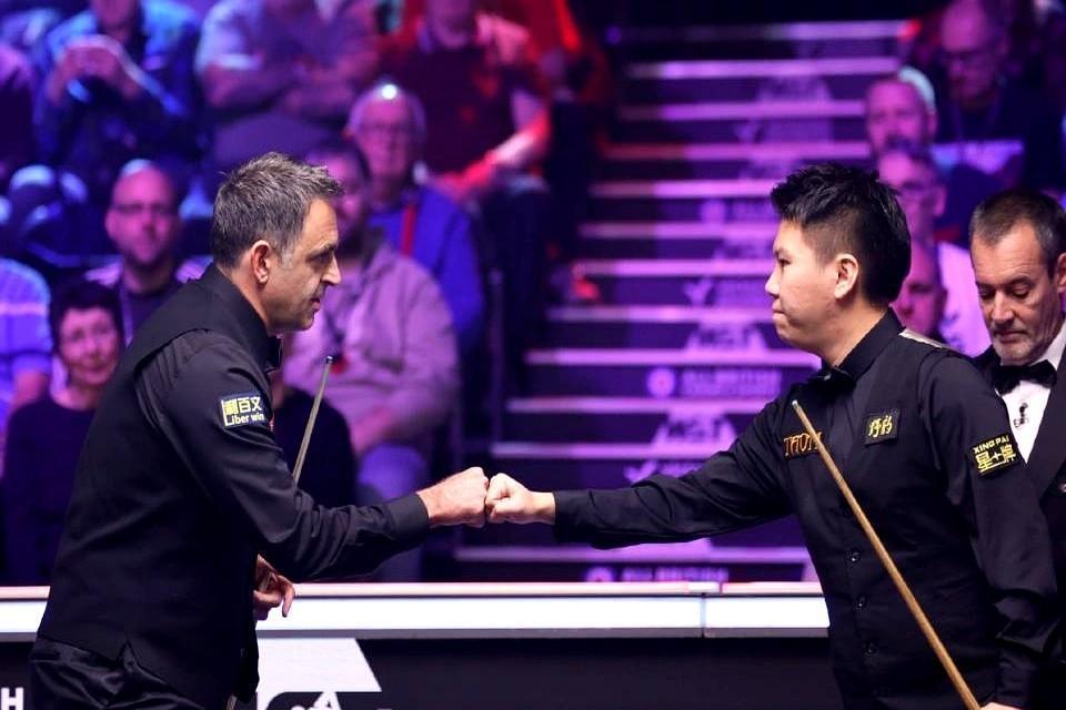 状态并未最佳的周跃龙爆冷火箭靠的什么？

答案是心态，斯诺克英锦赛32强战中，此