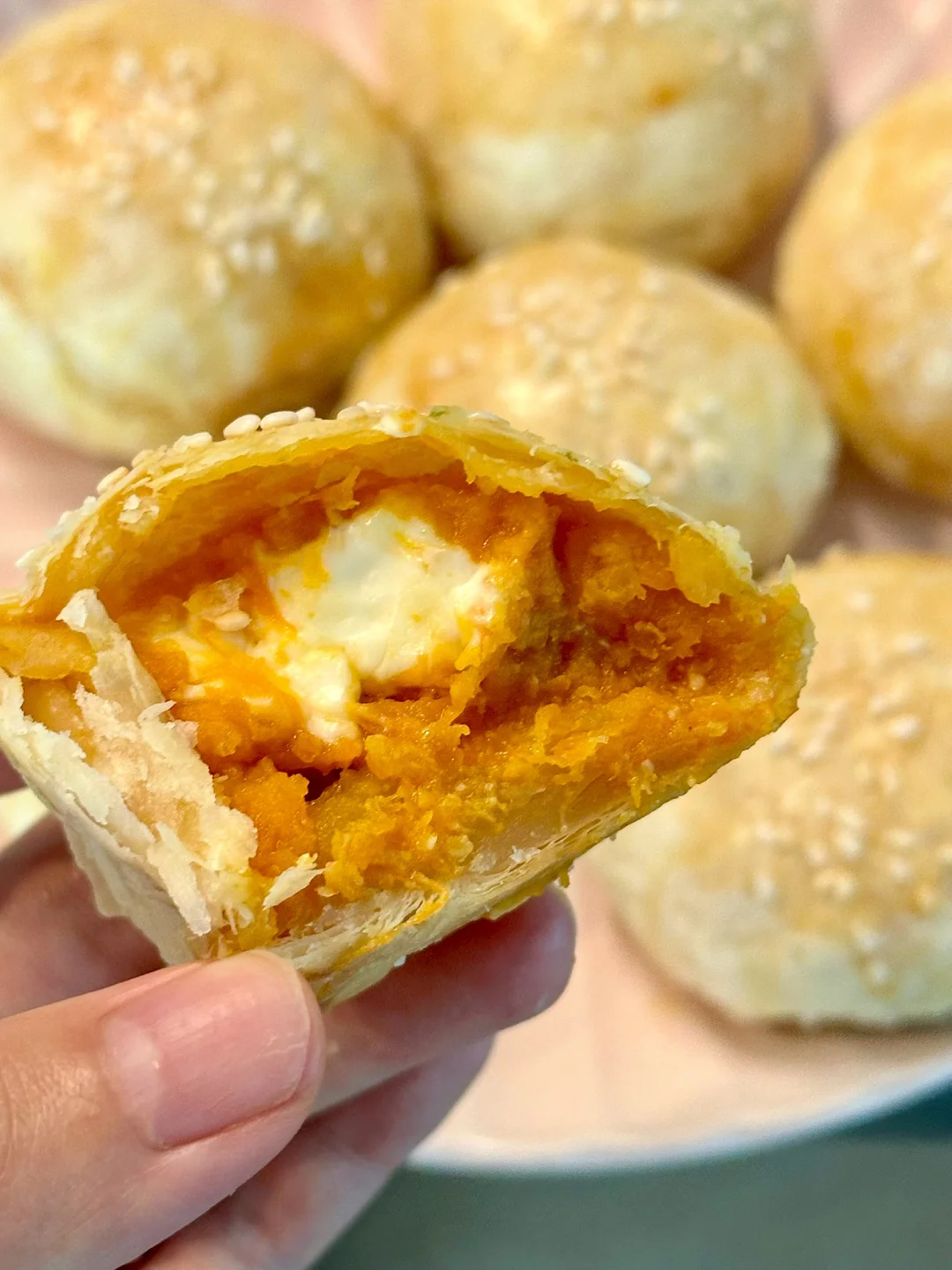 缺德舅版梅潭村醍醐芝士酥🥐南瓜乳酪绝配🎃