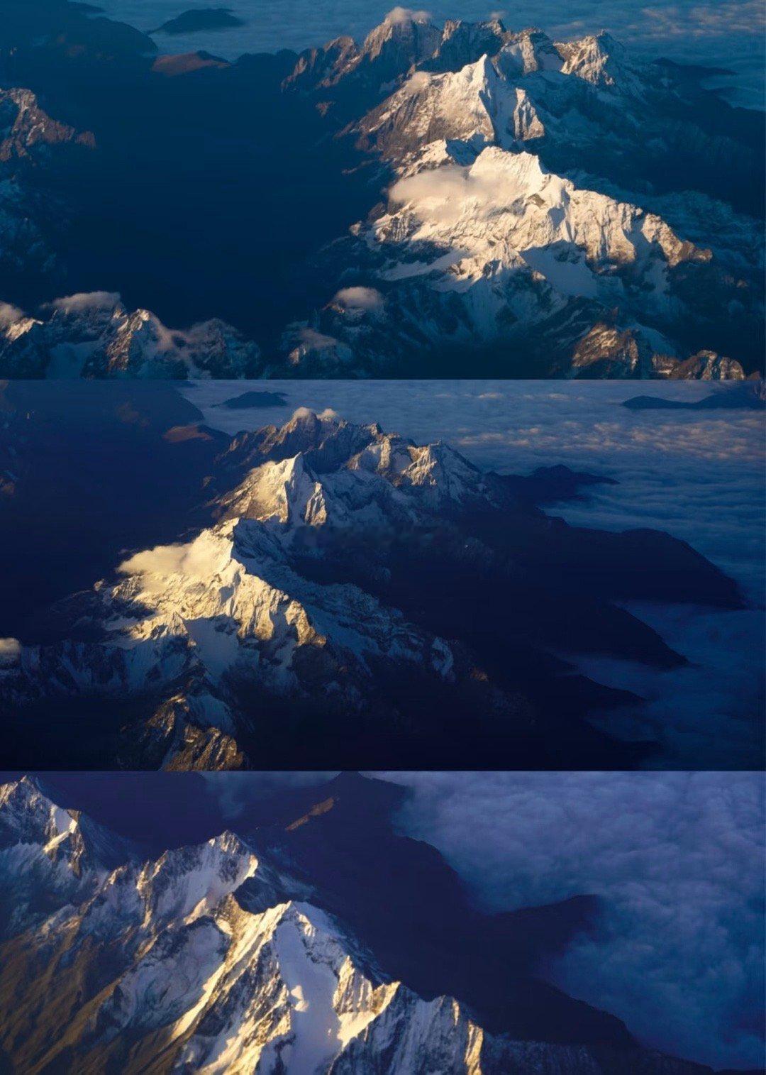 晒出我的年度兴趣好好出门的一年  飞机划过贡嘎｜那个我不再需要“治愈”的瞬间 ✈