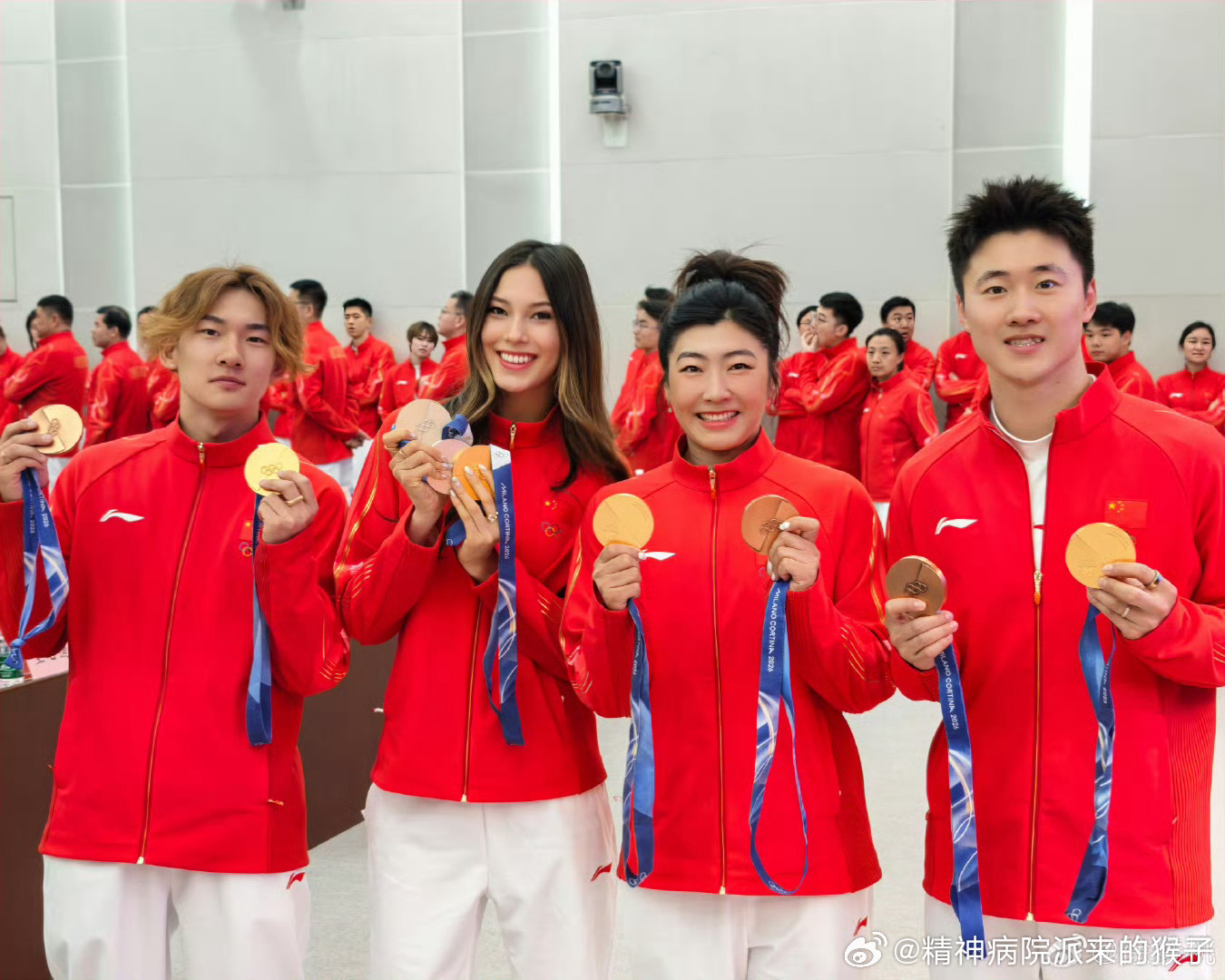 谷爱凌、苏翊鸣、徐梦桃、王心迪🥇🥇🥇🥇2026米兰冬奥会中国体育代表团雪