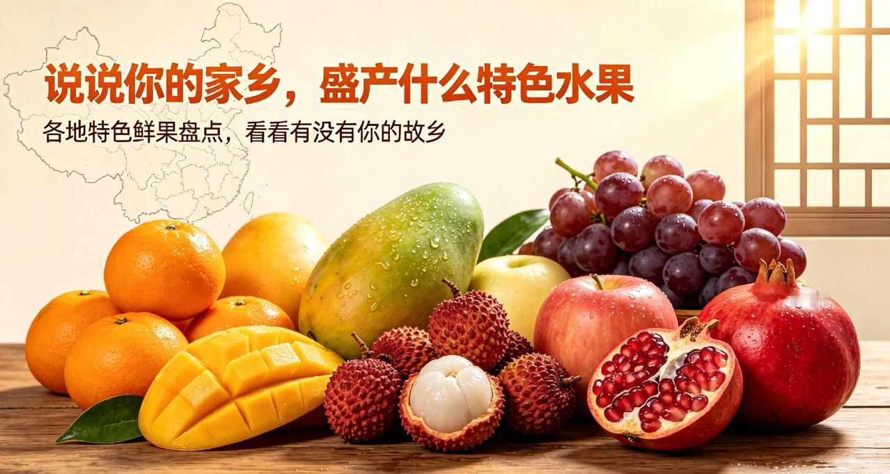 家乡都有哪些美味水果