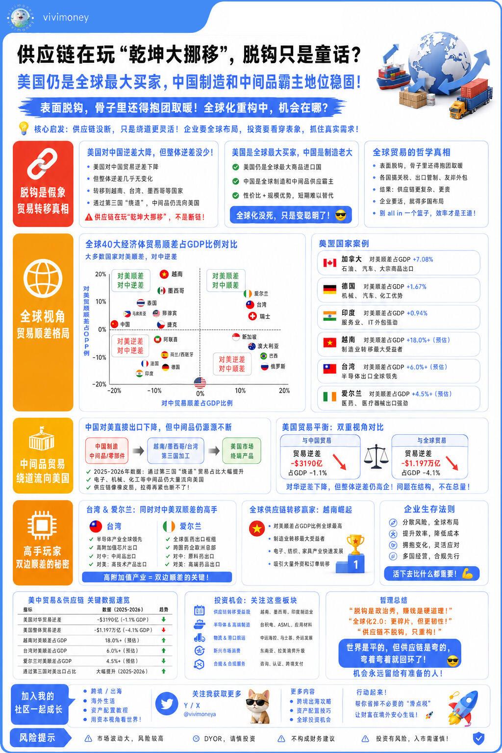 美欧执意对华供应链脱钩，23.6万亿巨额成本最终由谁买单？
 
安永-博智隆联合