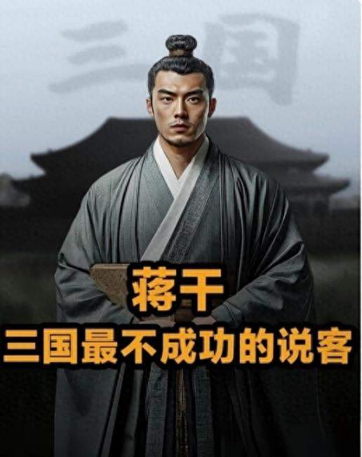 蒋干：被《三国演义》黑了千年的名士，真实的他根本没有盗过书