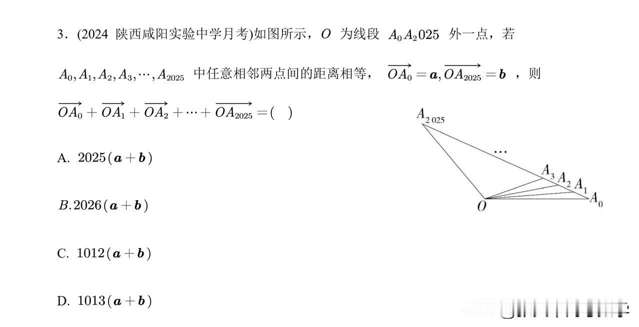 联想小学的知识➕函数求值中的倒序相加结合向量平行四边形法则中的中点模型，快速解题