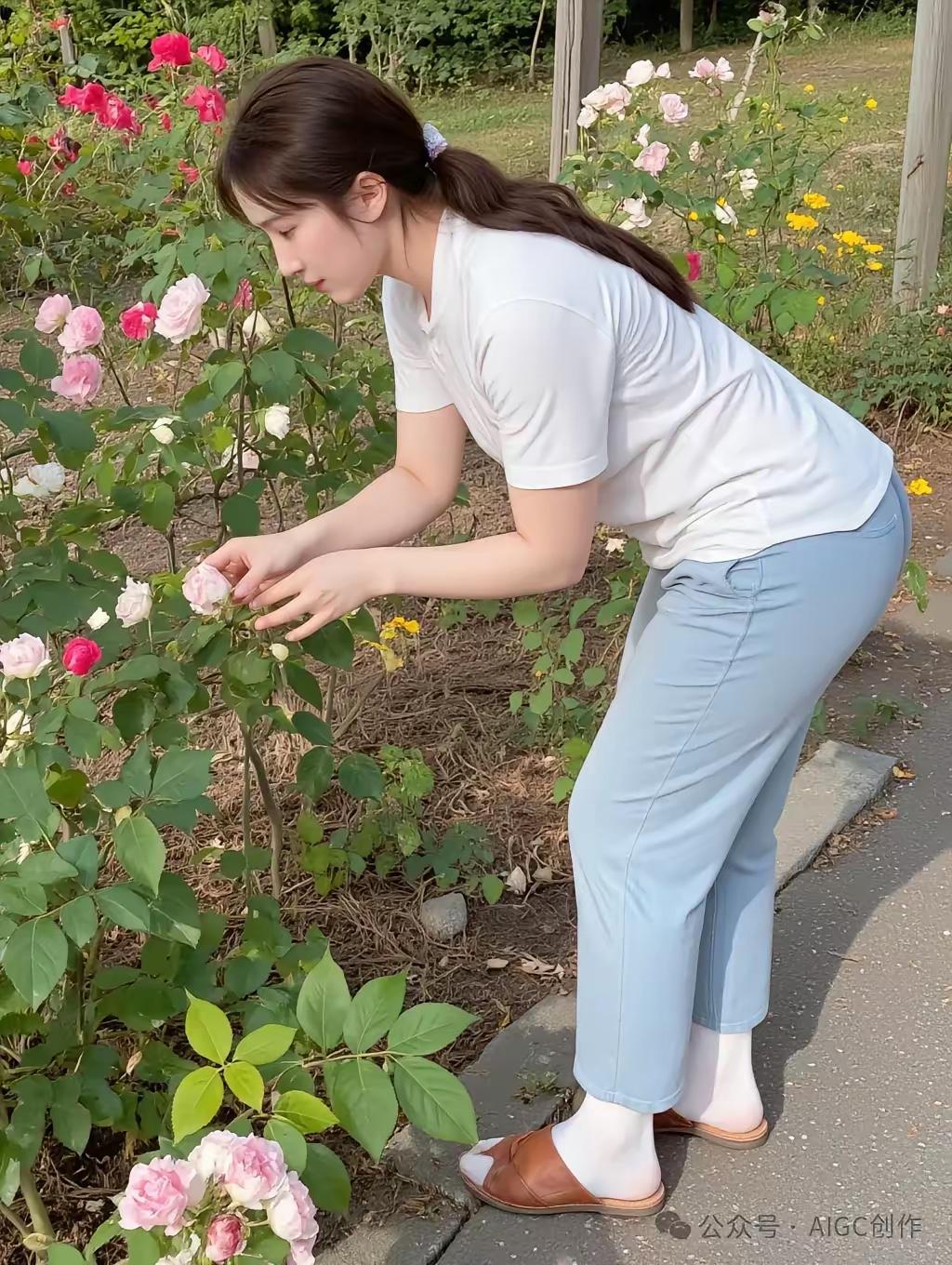 夏日仙女，朴素美丽，珠圆玉润
