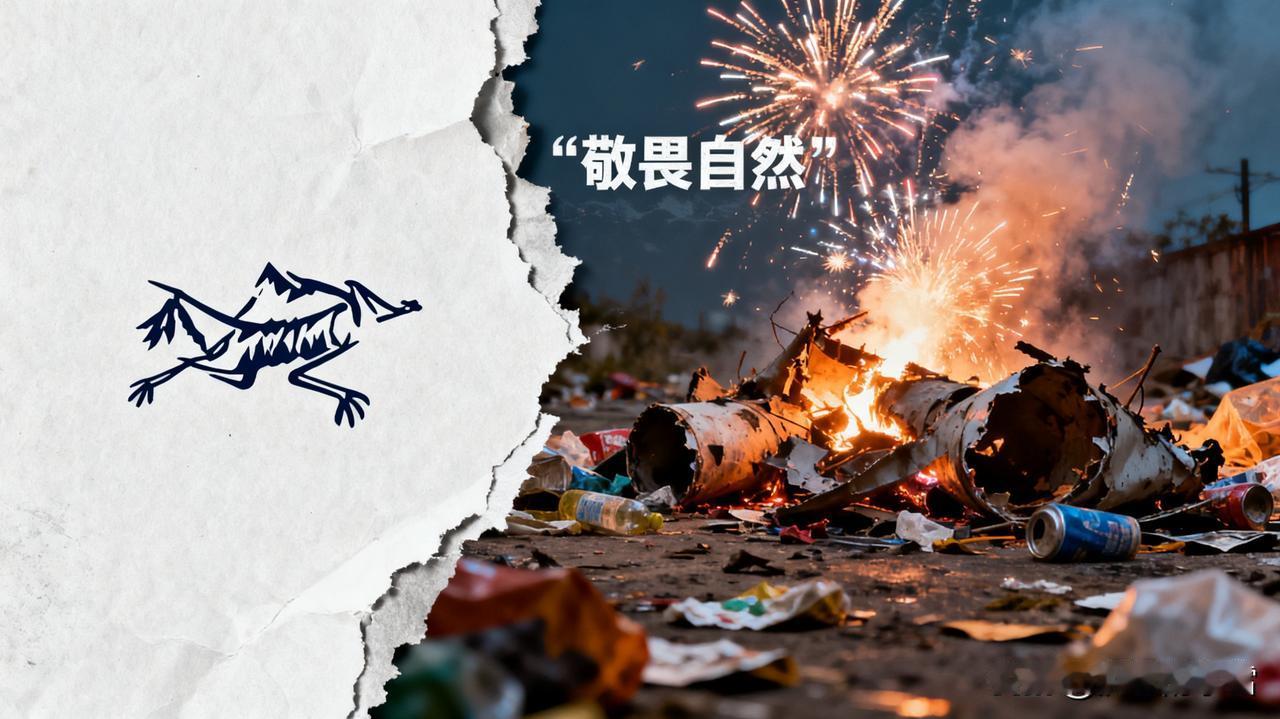 1. 品牌人设的虚伪：主打“敬畏自然”的户外品牌，在生态脆弱的青藏高原燃放烟花，