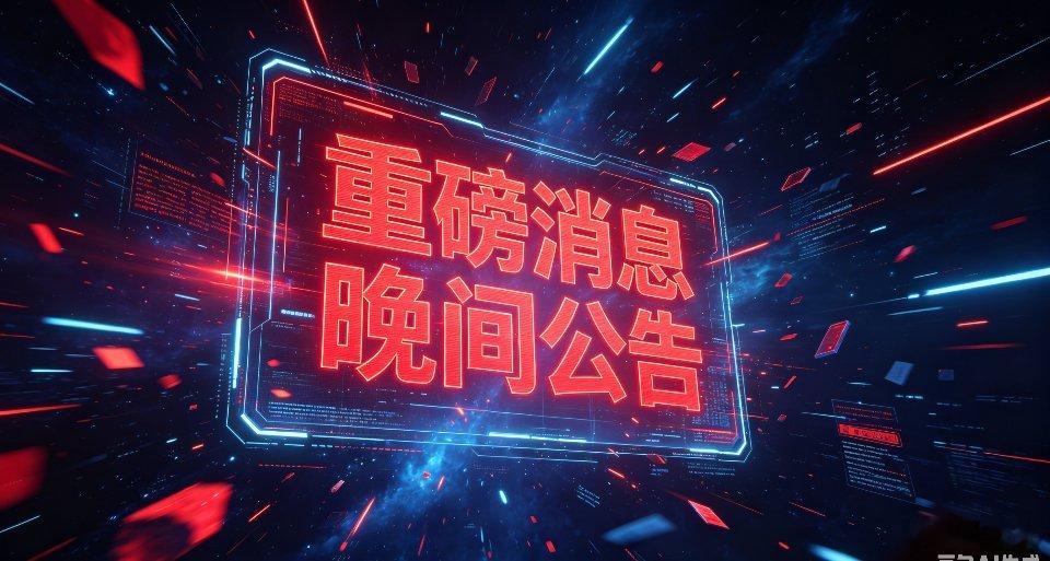 7.1晚间盘后重磅公告汇总！利好、中性、利空一次性梳理，持仓对应个股重点留意🔥