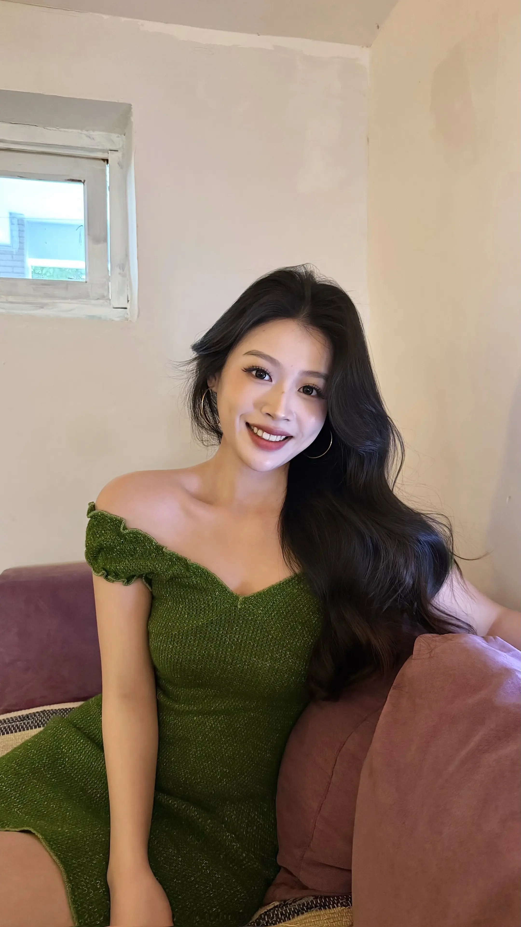 她一定比我成熟。