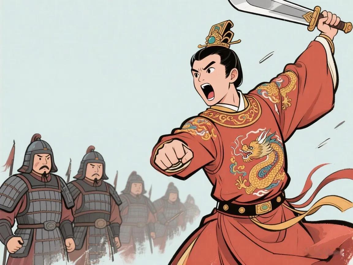 公元260年秋，成济被绑在柱子上，士兵用铁钳撬开他的嘴，割下他的舌头！鲜血喷涌，