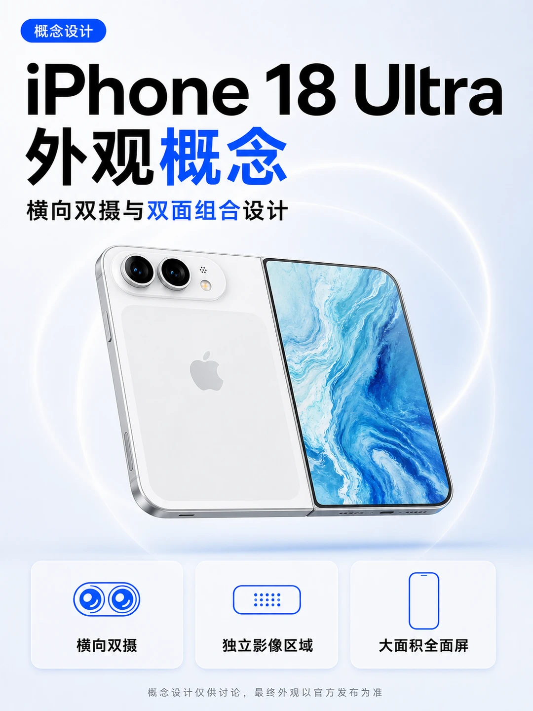iPhone 18 Ultra外观概念图