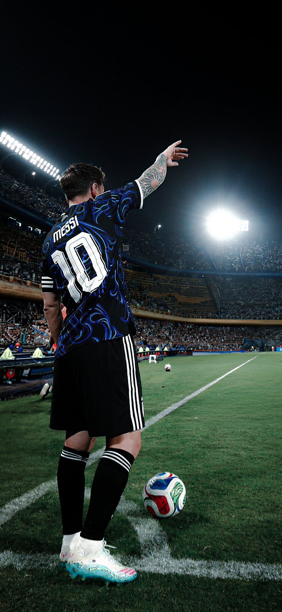 壁纸一张！梅西人人都爱里奥梅西