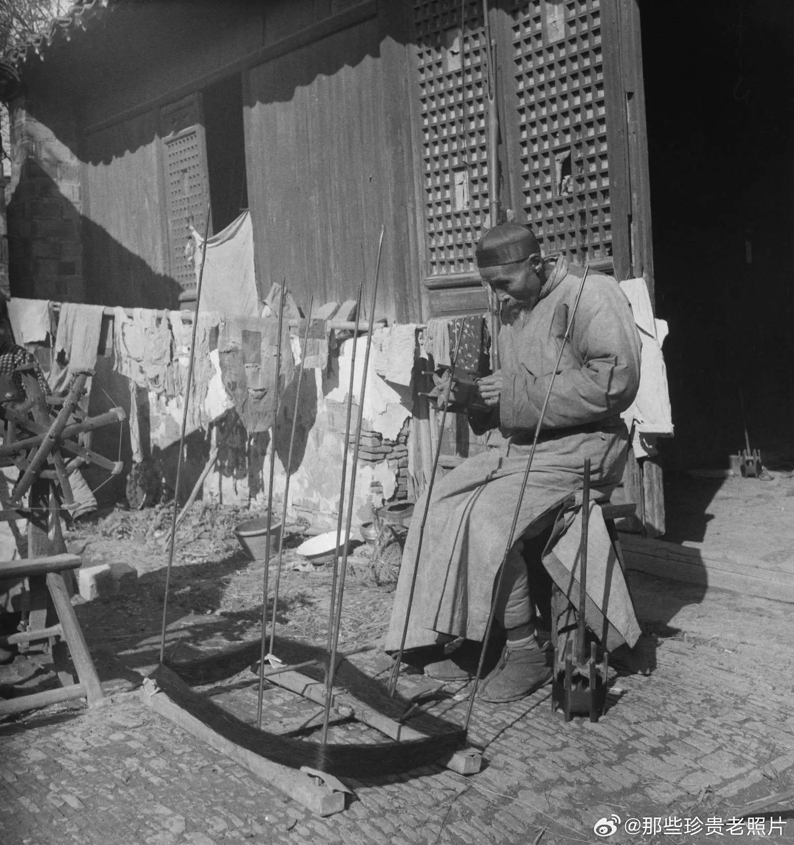民国时期的老百姓，摄影：赫达·莫里逊 