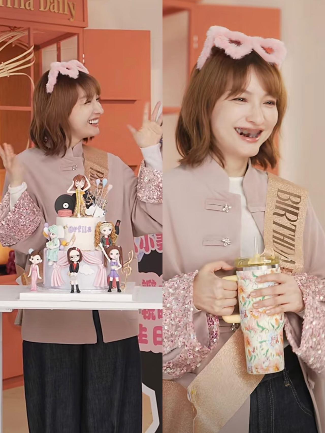 吴昕，43岁了，

该做的一样没做，

没有结婚，没有生娃，没有当妈，恋爱目前也