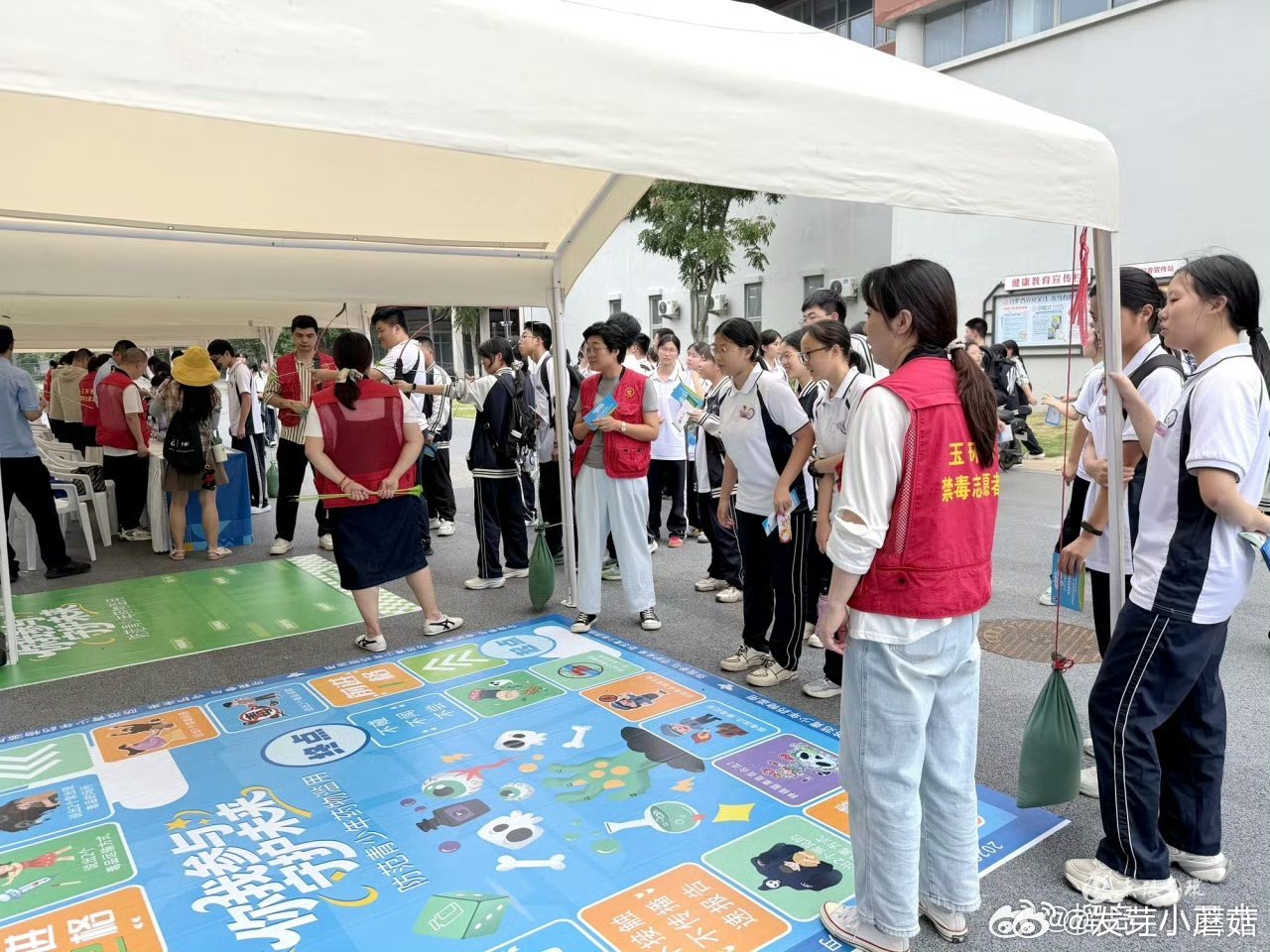 校园集市花式科普玉环青少年轻松识毒  边玩游戏边“排雷”，这波操作太可了！6月2