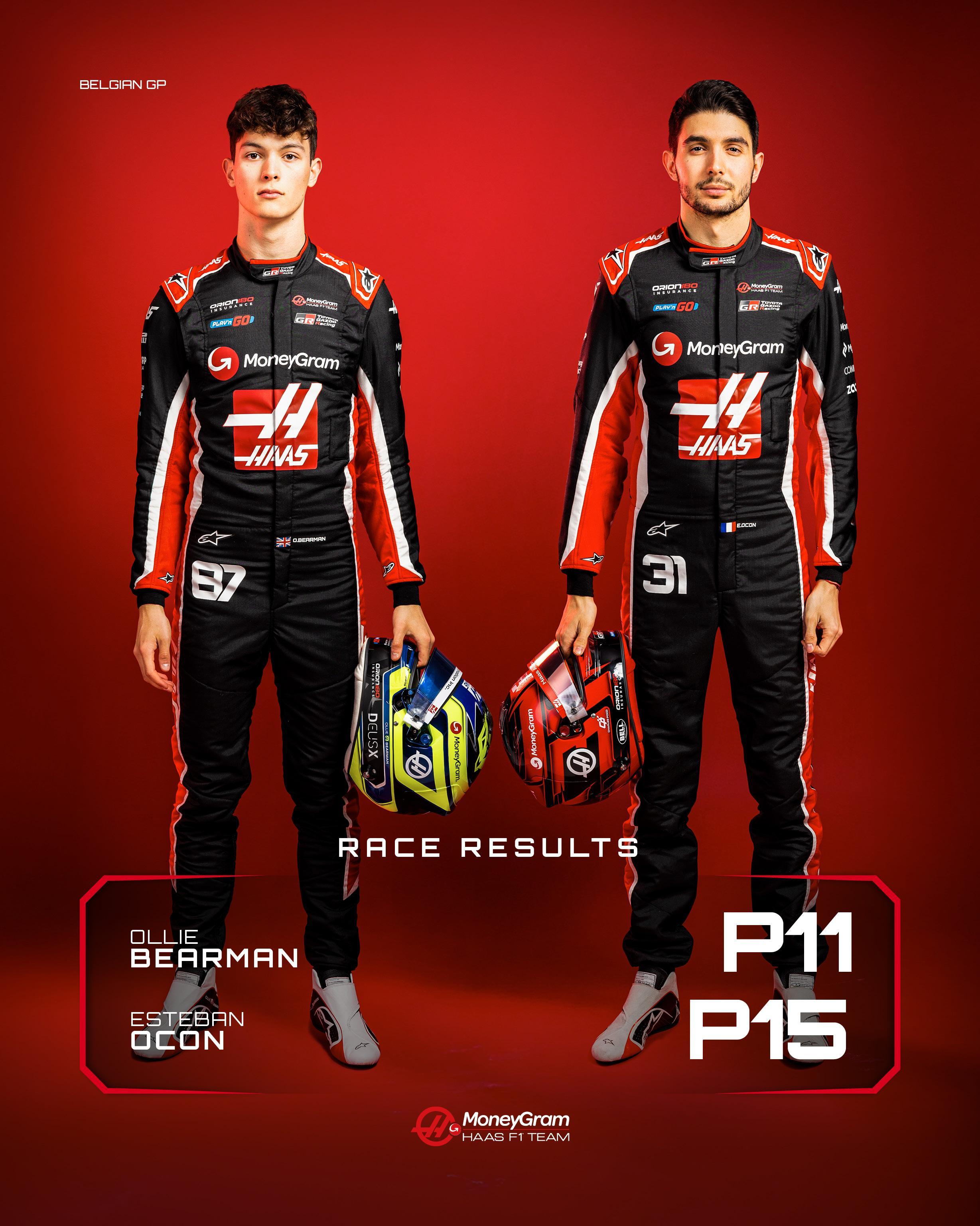 F1冷数据 贝尔曼连续4场比赛取得P11，成为F1历史上第一位连续4场取得第11