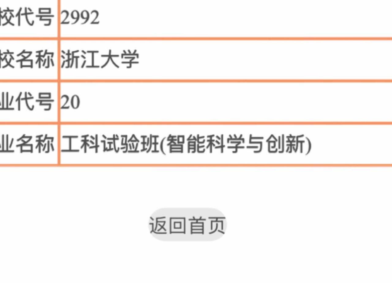 世界小，浙里大高考录取 成功上岸 录取结果 高考上岸 人工智能