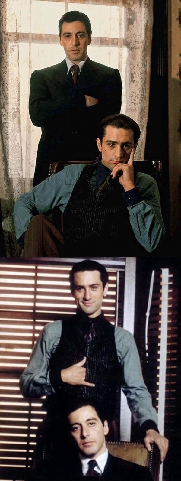 阿尔·帕西诺（Al Pacino）和罗伯特·德尼罗（Robert De Niro