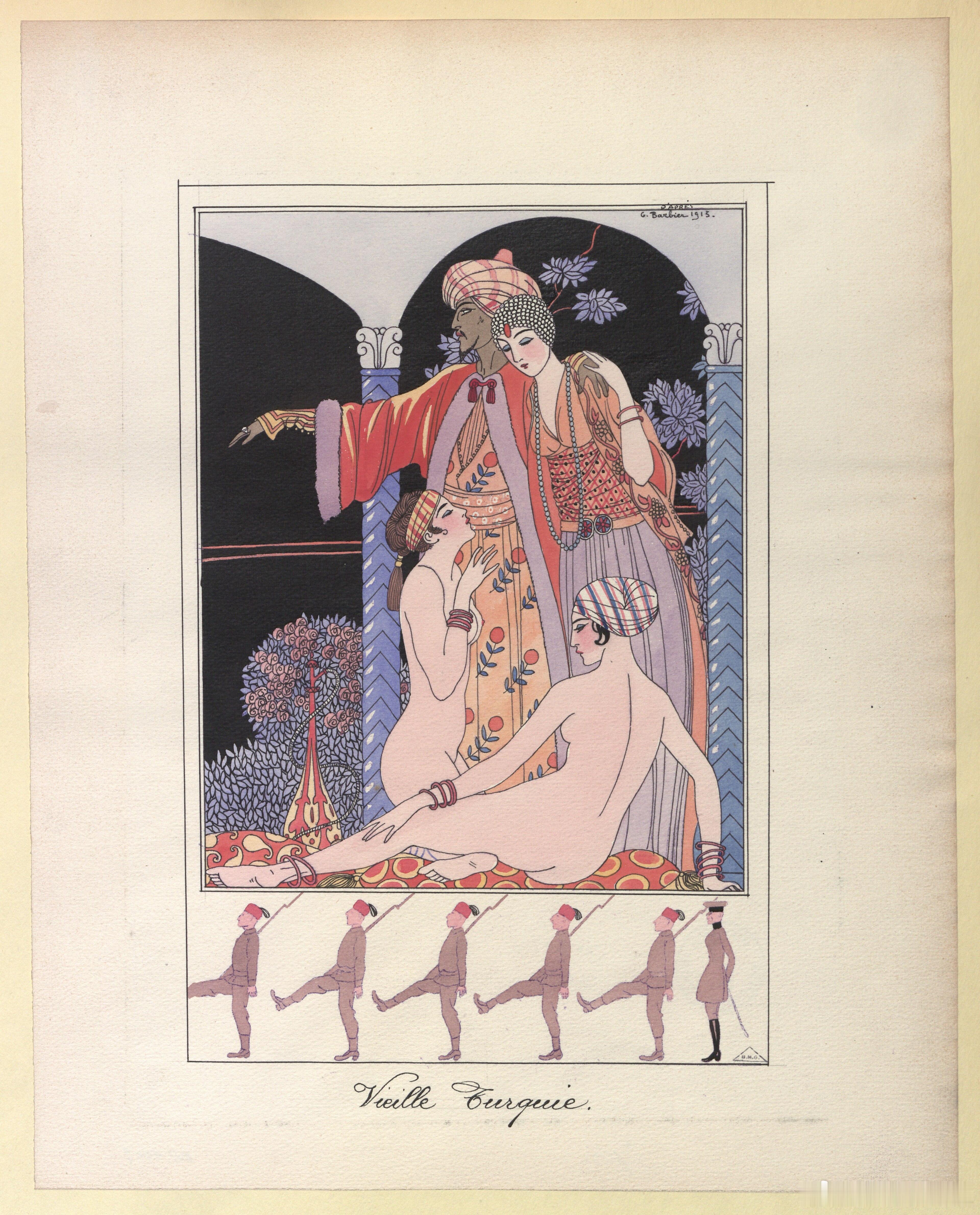 西洋历史文化鱼缸历史知识 法国著名插画家乔治·巴比尔（George Barbie