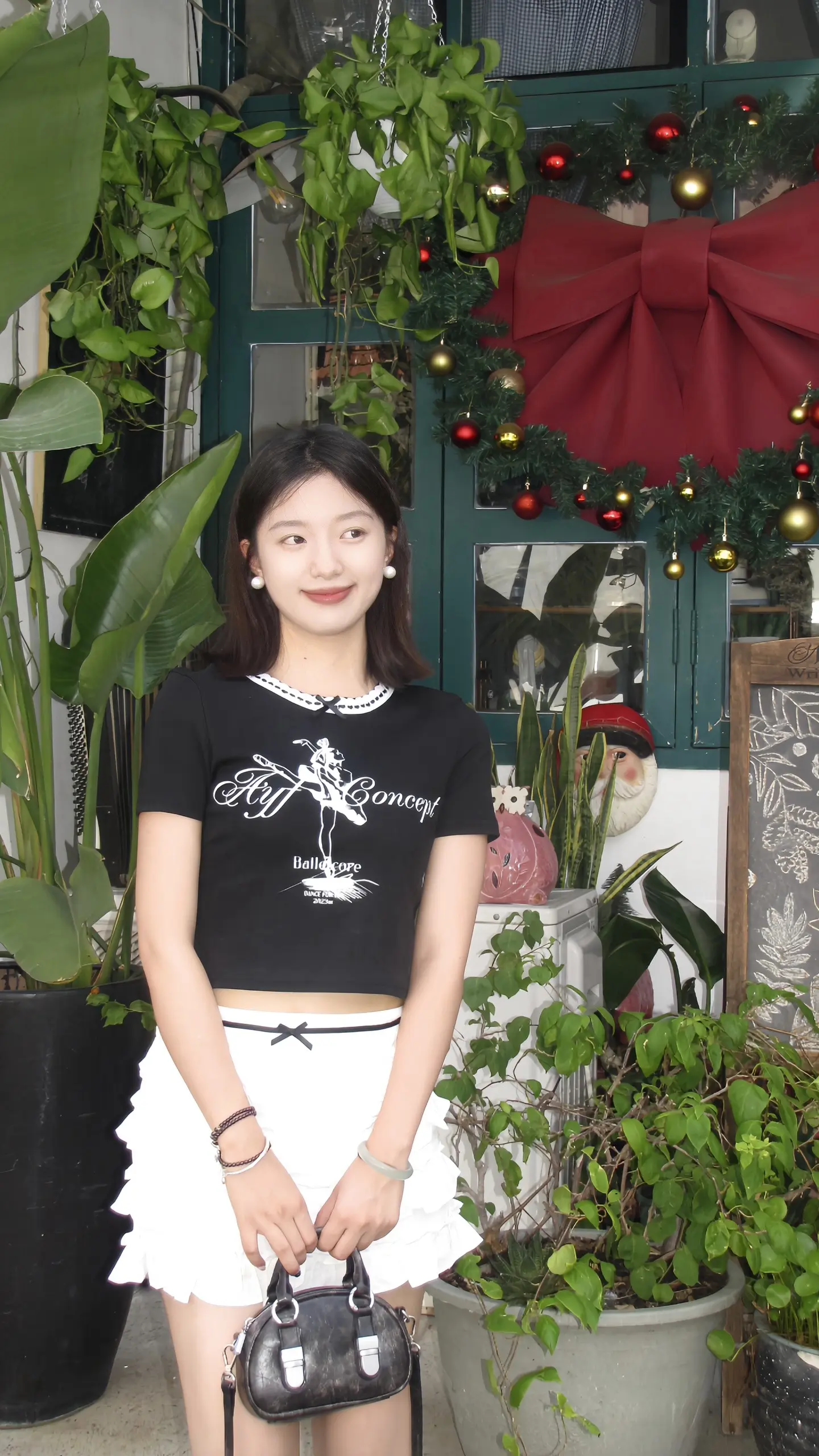 巧了你也穿了白色入镜夏日穿搭