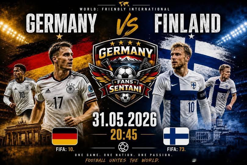 德国 VS 芬兰德国在2026年世界杯欧洲区预选赛中表现极为出色，以小组第一的身