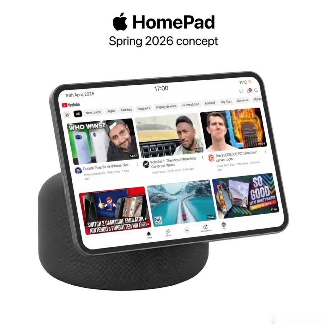 据彭博社Mark Gurman消息，Apple正在为外界热议的智能家居中枢设备开