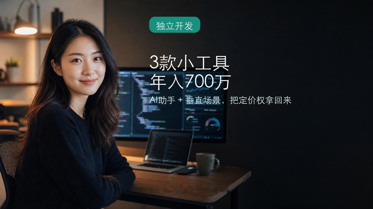 当所有猎头都在劝我别放弃百万年薪时，我反而看清了独立开发的真相——真正的自由不是