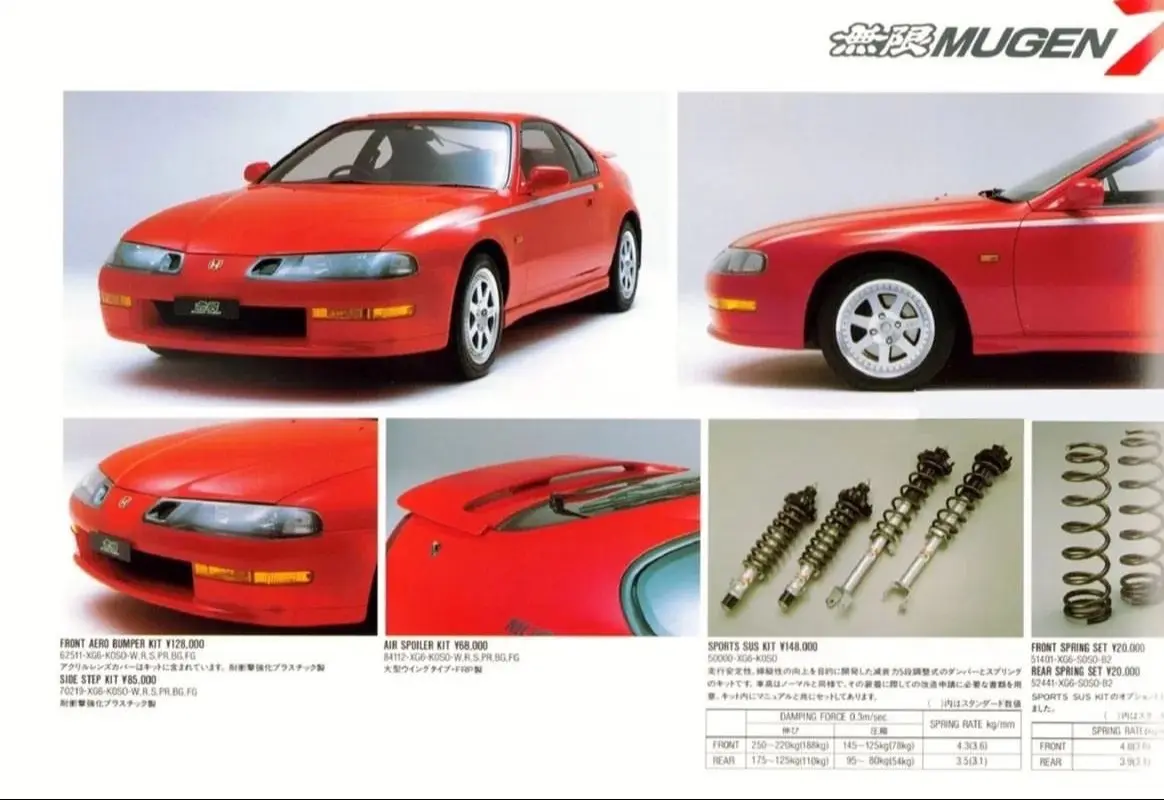 1993·本田披露MUGEN套件。