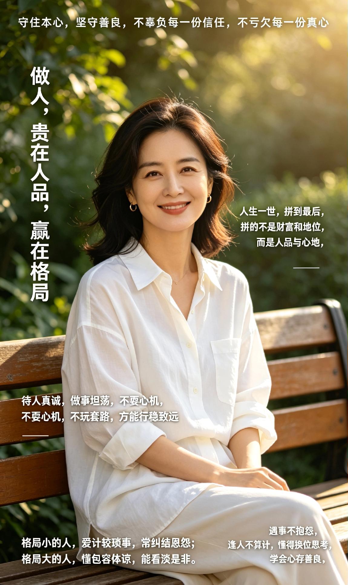 人品立世，格局渡人
做人，贵在人品，赢在格局。人生一世，拼到最后，拼的不是财富和