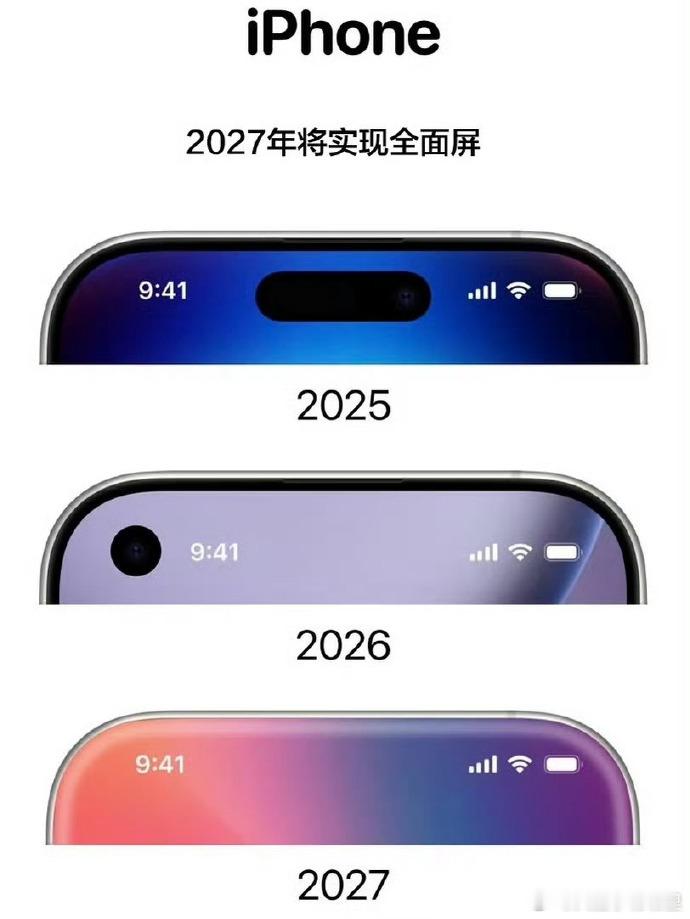 曝iPhone20搭载无开孔真全面屏 iPhone18 都还没出，20 就开始放