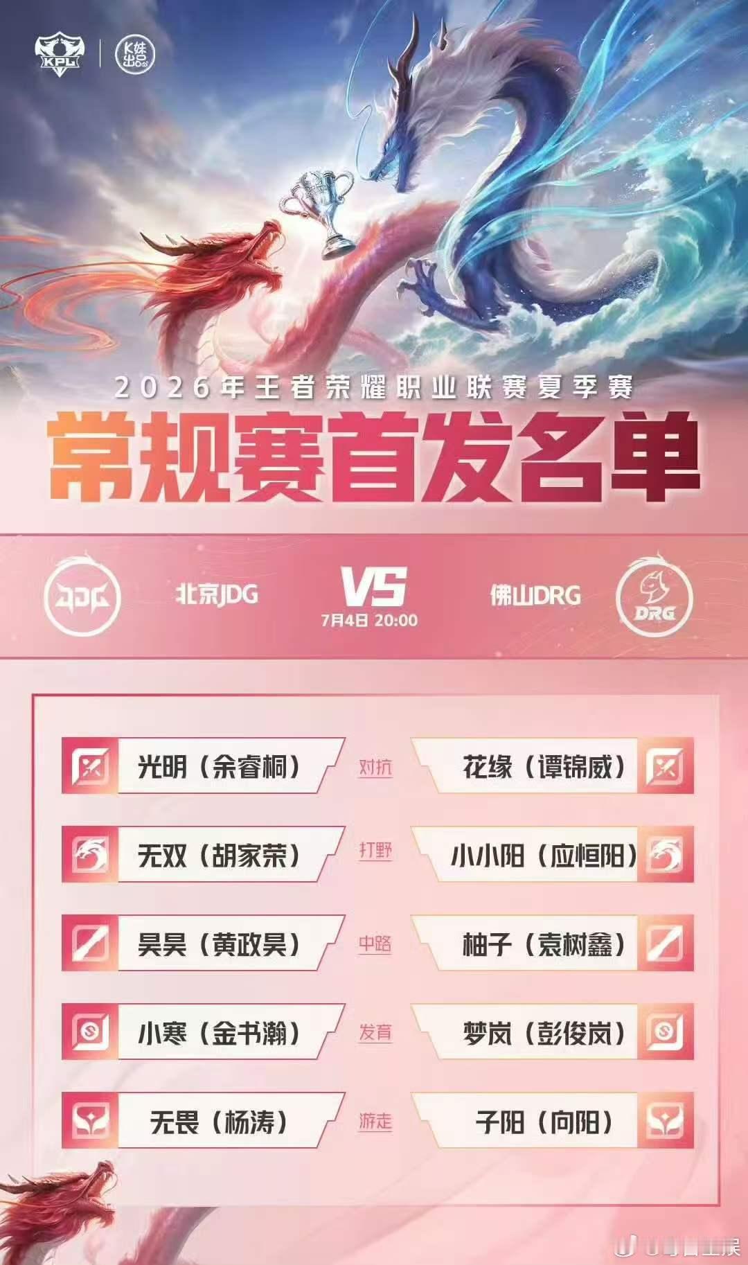 JDG昊昊首发昊昊首发JDG昊昊首发 期待一手什么水平 