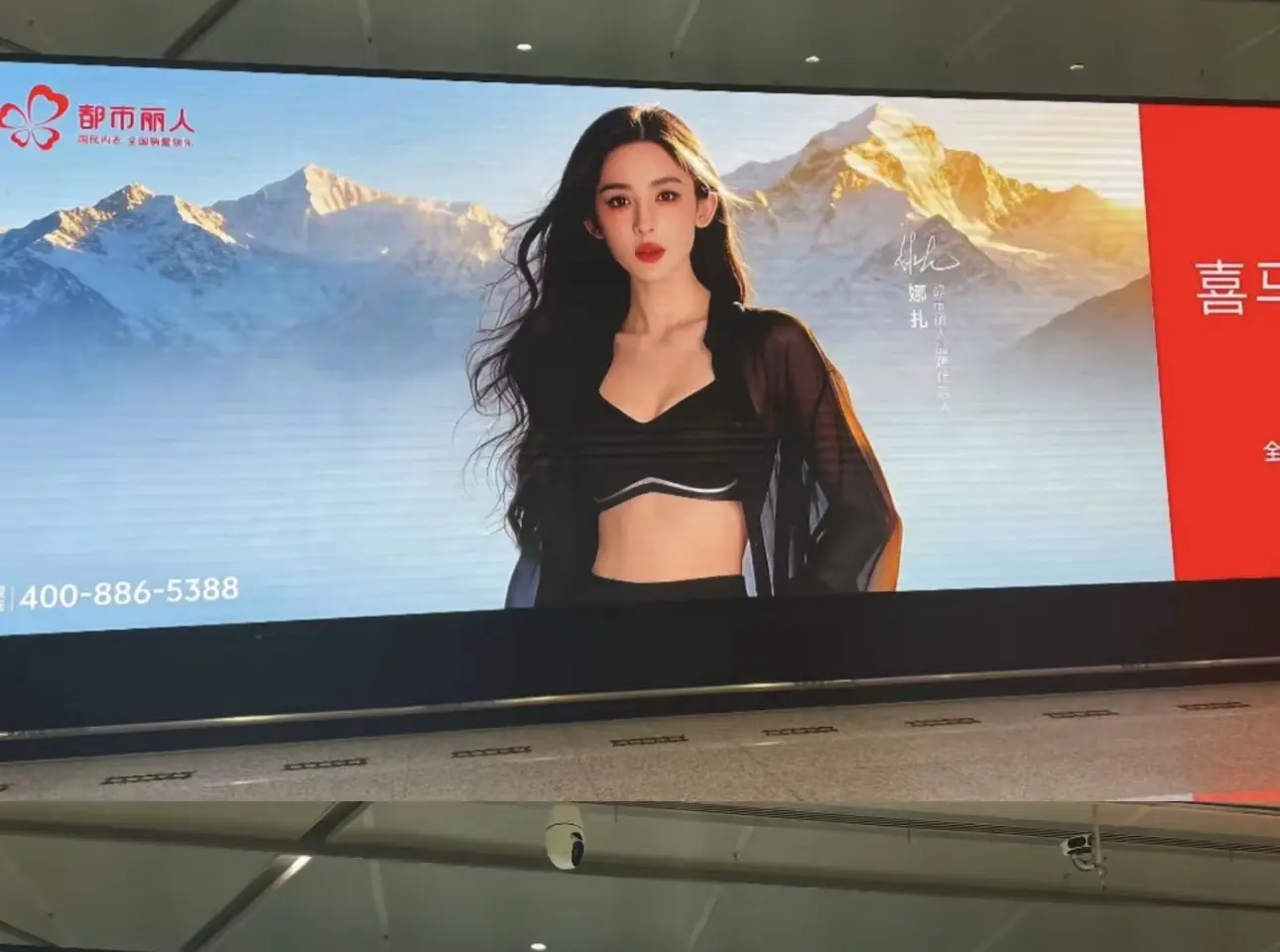 娜扎。