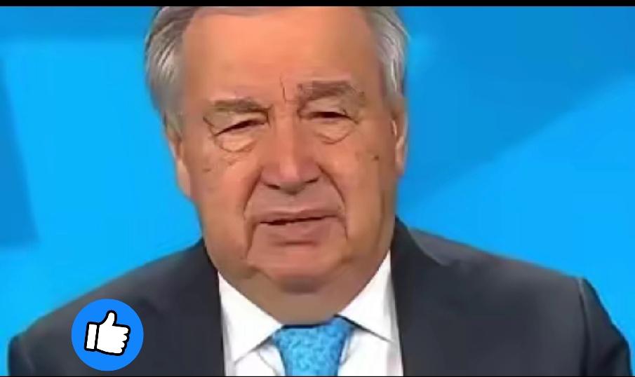 特雷斯一句话掀翻历史的桌子
古特雷斯，这位联合国的掌门人，在《高端访谈》的录制现