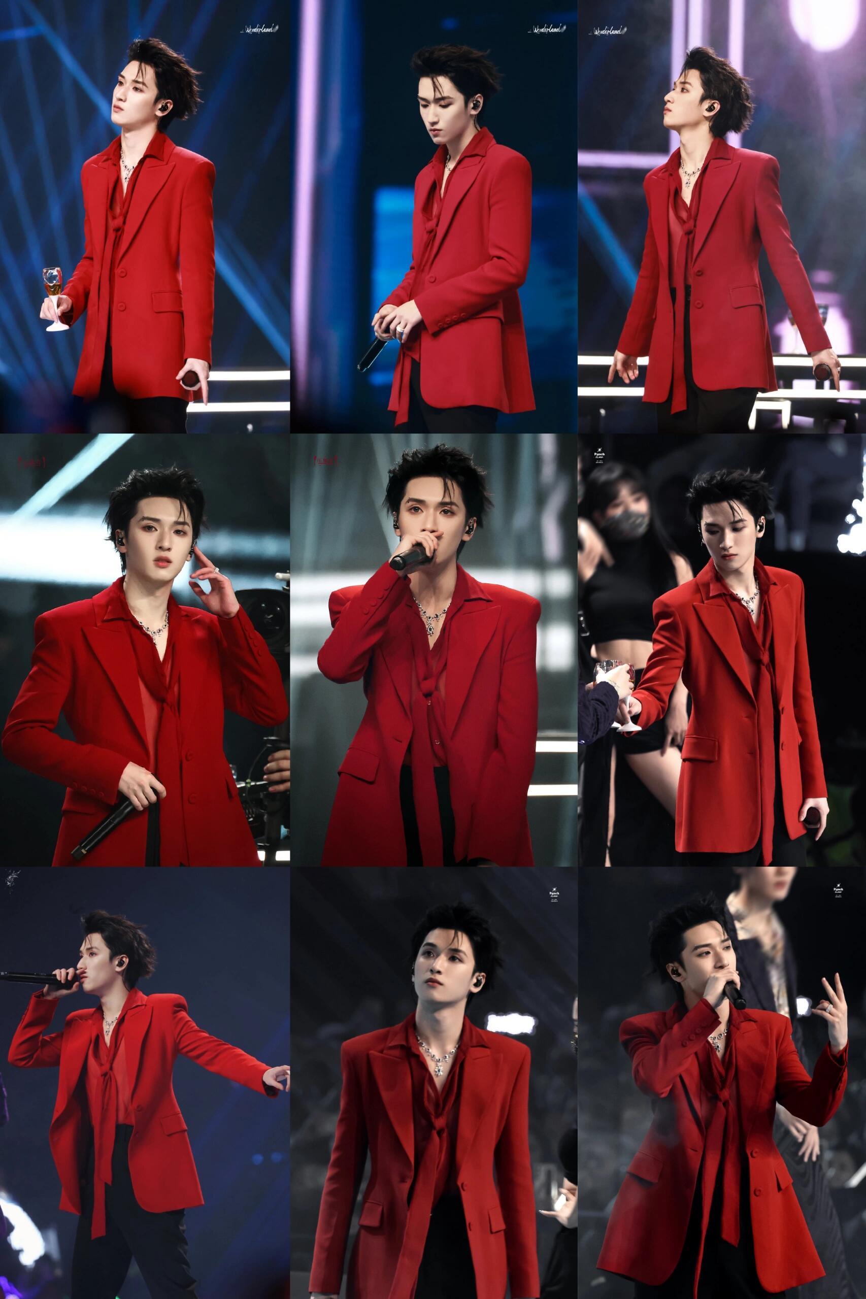 回顾背头龙颜，legend级别的美貌严浩翔 ​​​