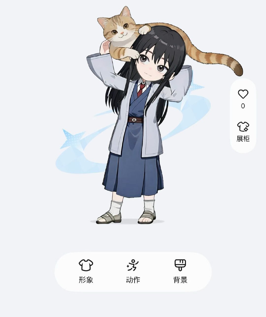桂小太郎  QQ秀里面弄了一个紫拉 可爱 