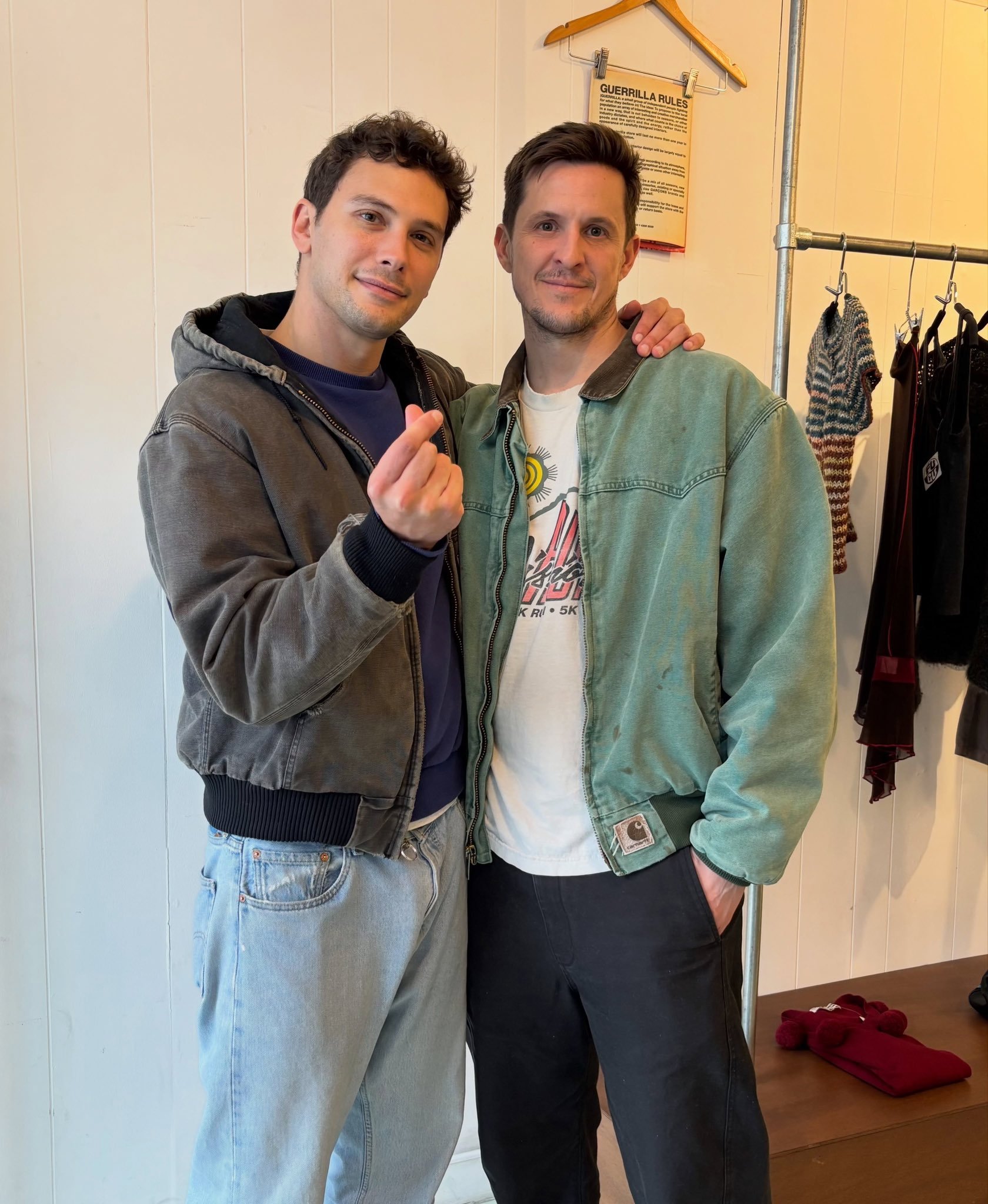 Cooper Koch和他的男友Stuart McClave 近照 ​​​