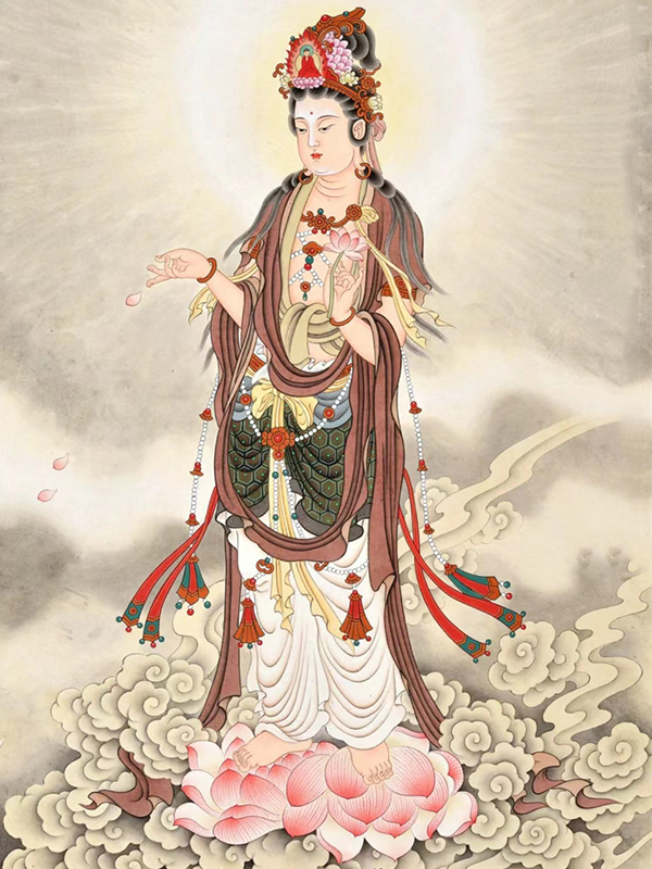 菩萨护佑，诸事顺利，福禄呈祥！  