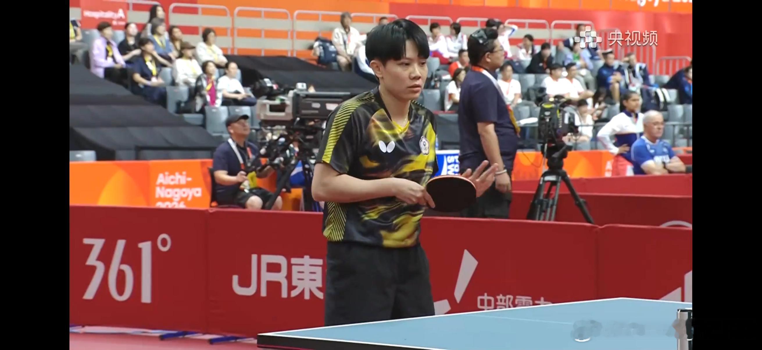 亚运会[超话] 乒乓球女团1/8决赛：中国台北3-1中国澳门🇲🇴郑怡静3比0