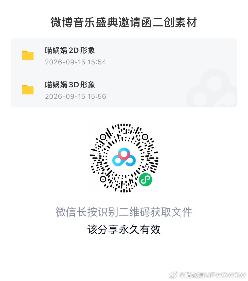 喵娲娲加盟微博音乐盛典喵WOW~人类！相信大家都知道了喵小金&喵小爱要以「派对主