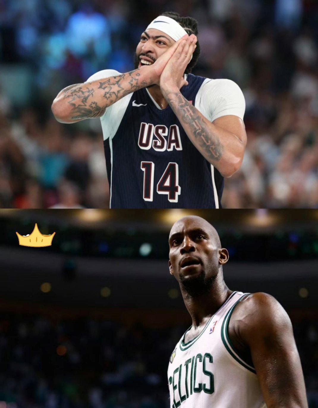 攻防一体，浓眉的个人实力跟KG有差距吗？[疑问][疑问][疑问]#NBA[超话]