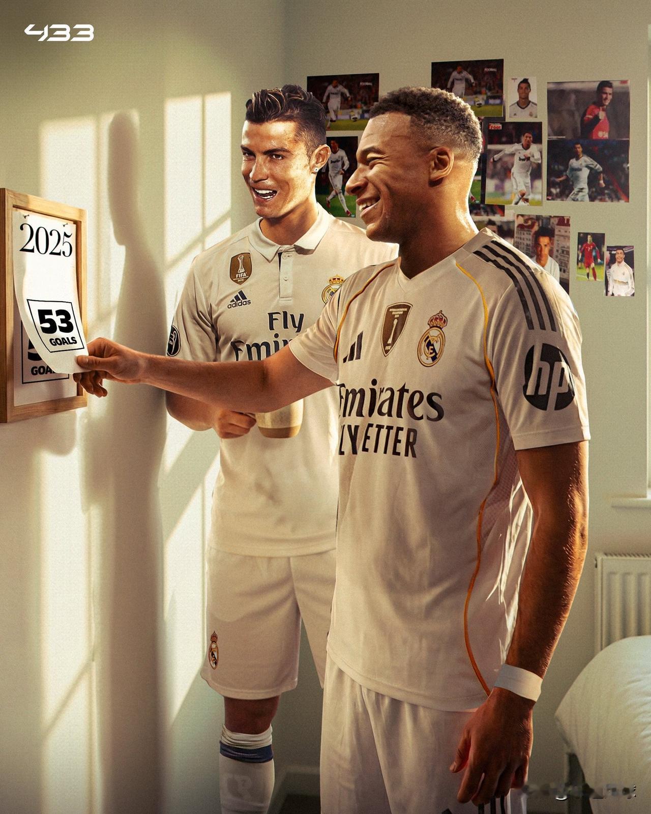 姆巴佩成为皇马历史上第二位自然年进球53球的球员
皇马球员自然年进球榜前六：
▪